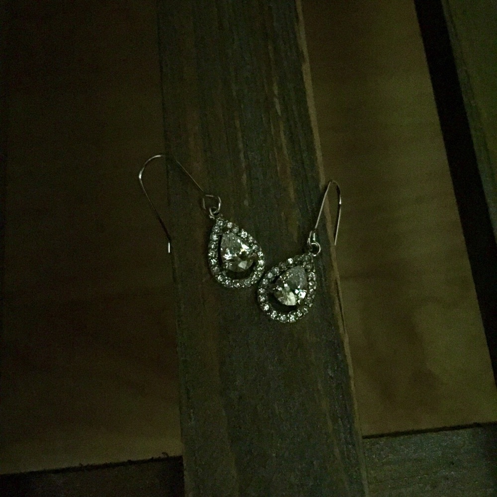 “Diamond” dangling earrings